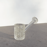 Jane West Twenties Collection Hand Pipe | Clear - Discreet Smoker